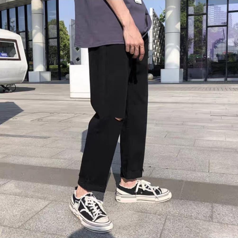 Quần Bò Nữ Ống Đứng , Quần Jeans Nữ Ống Đứng Tua Rua Gấu Phong Cách Hot Girl TL27 | BigBuy360 - bigbuy360.vn