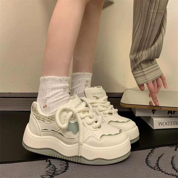 Giày Thể Thao Đế Dày Thiết Kế Mới Năng Động Thời Trang Dành Cho Nữ