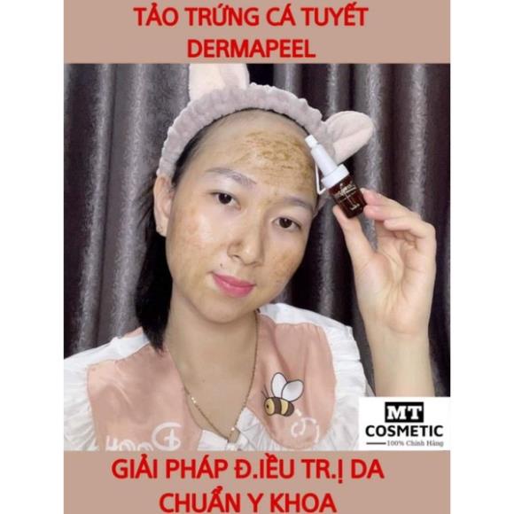 Tảo biển trứng cá tuyết Derma peel+ - TÁI TẠO MÔ DA - KHÔNG GÂY BONG DA - CHUẨN SPA