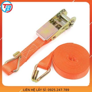 Dây chằng hàng tăng đơ bản 25mm dài 3 - 5m tải trọng 500-800kg - capthephanoi