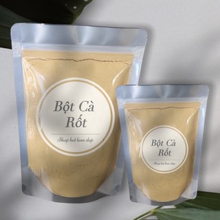 Bột cà rốt nguyên chất - sản phẩm handmade