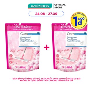 Nước Lau Sàn Orita Đậm Đặc Hương Magic Pink Floor Cleaner 550ml