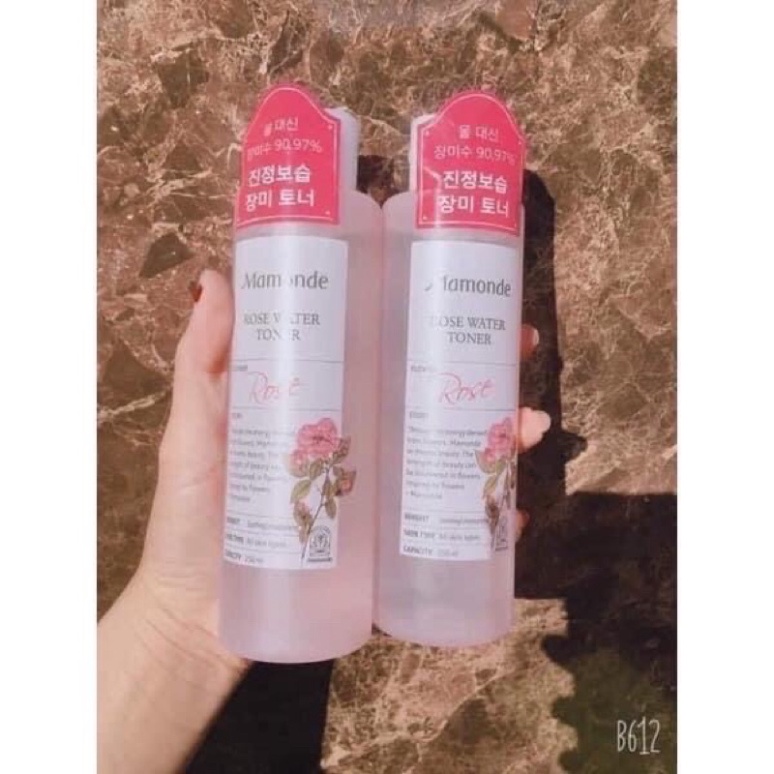 [Mã COSBAUXANH giảm 8% đơn 200K] Nước Hoa Hồng Rose Water Toner Mamonde 250ml Dành Cho Mọi Loại Da Hongspa.official | BigBuy360 - bigbuy360.vn