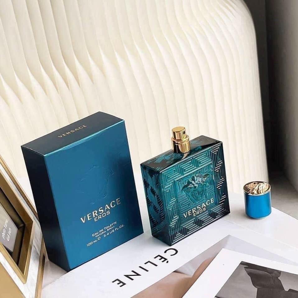 Nước Hoa Nam Ver Eros Man EDT Dung Tích 100ml - Dầu Thơm Nam Hương Thơm Mạnh Mẽ Gợi Cảm Cuốn Hút