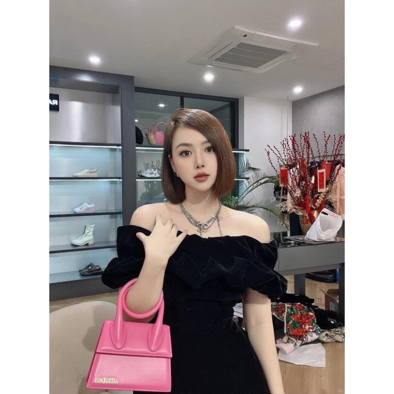 Dây chuyền, vòng cổ, chocker tua rua X cha.nel sang chảnh, phong cách mới, hottrend