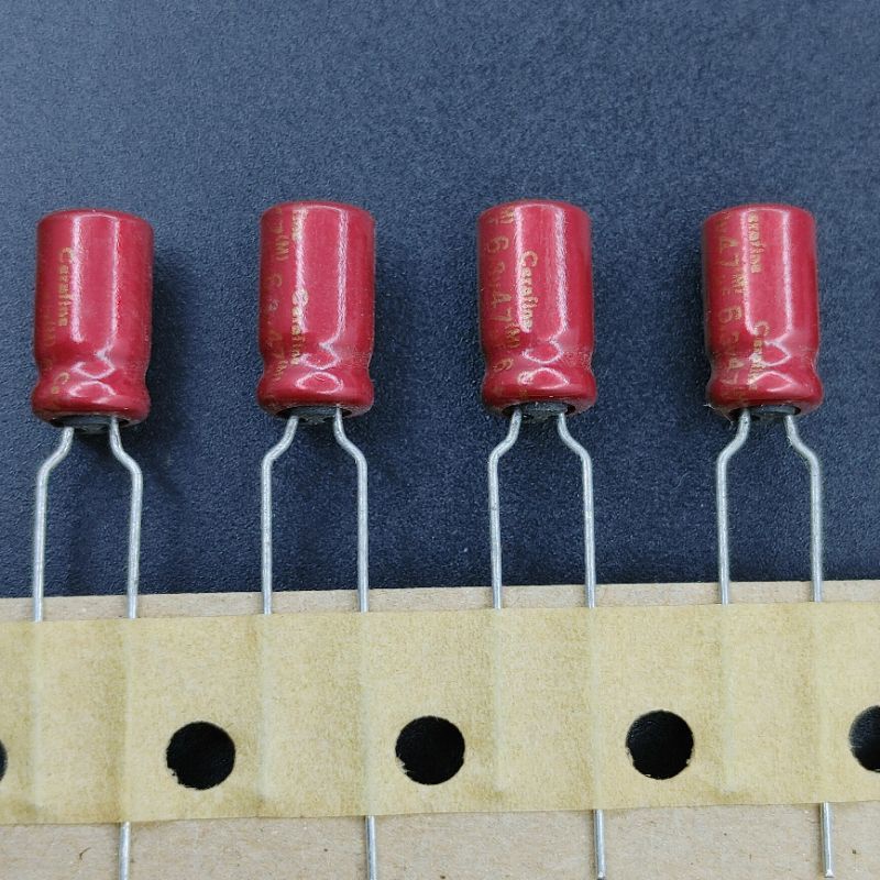 Tụ điện Elna Cerafine 6.3V 47uF chính hãng hàng NOS lưu kho
