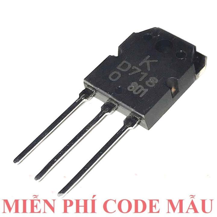 Transistor D718 NPN (sò công suất D718)