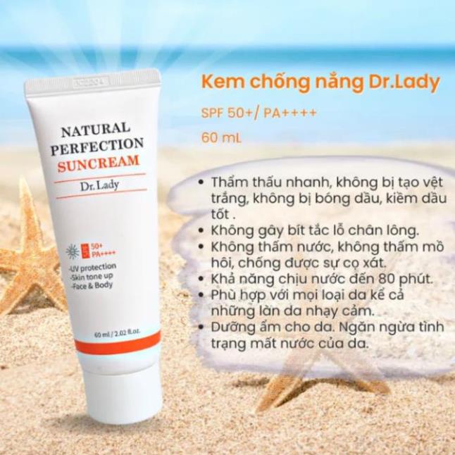 Kem chống nắng Dr Lady 60ml 💥 Hàng Xả Kho 💥