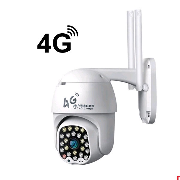 Camera ngoài trời Yoosee gắn sim 4G Full HD 3MP xoay 360 đàm thoại 2 chiều có hồng ngoại chống nước [Hàng đẹp]