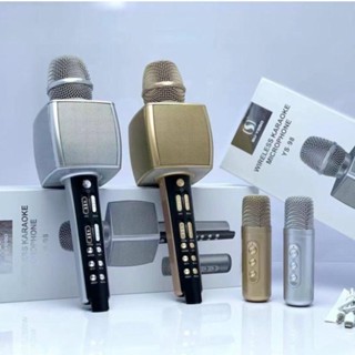 Micro karaoke bluetooth không dây song ca kèm thêm mic nhỏ chuyển giọng âm thanh hay sạc pin YS 98 [Hàng đẹp]
