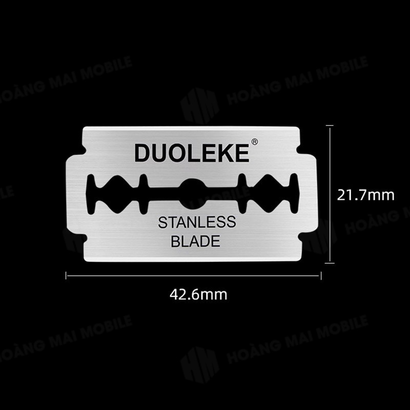 10 lưỡi dao lam mỏng DUOLEKE