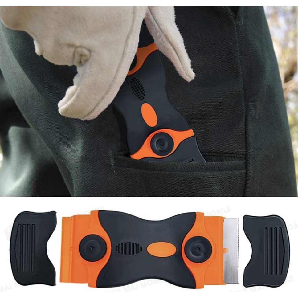 Cán dao lam dầy 2 đầu