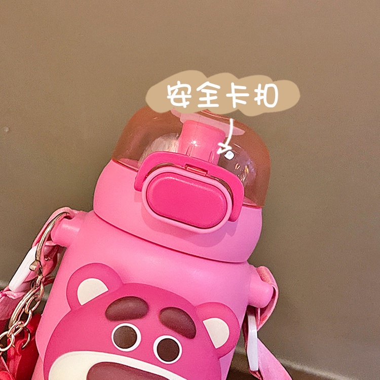 Bình Nước Giữ Nhiệt Cao Cấp Có Ống Hút In Họa Tiết Hoạt Hình disney 2023