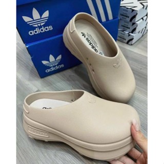 Sục Adi/das Nâng Đế Mẫu Mới 2023, Sục Das kem, Sục das đen, DÉP SỤC DAS HAI MÀU KEM ĐEN NỮ, Das adiform stan mith mule