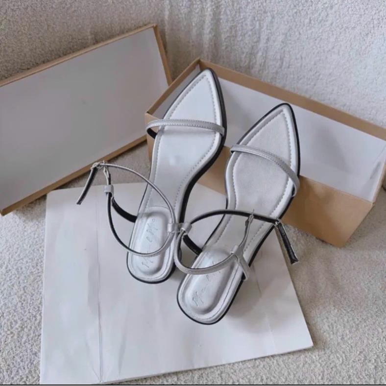 GIÀY SANDAL QUAI DÂY MẢNH GÓT TRÒN 3 PHÂN XINH