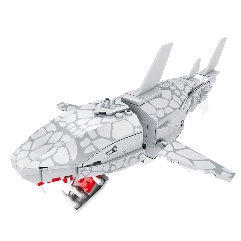 Sea life Đồ Chơi Lắp Ráp lego Hình Cá Mập / Búa / Cá Mập Dưới Nước 61 Mảnh Ghép