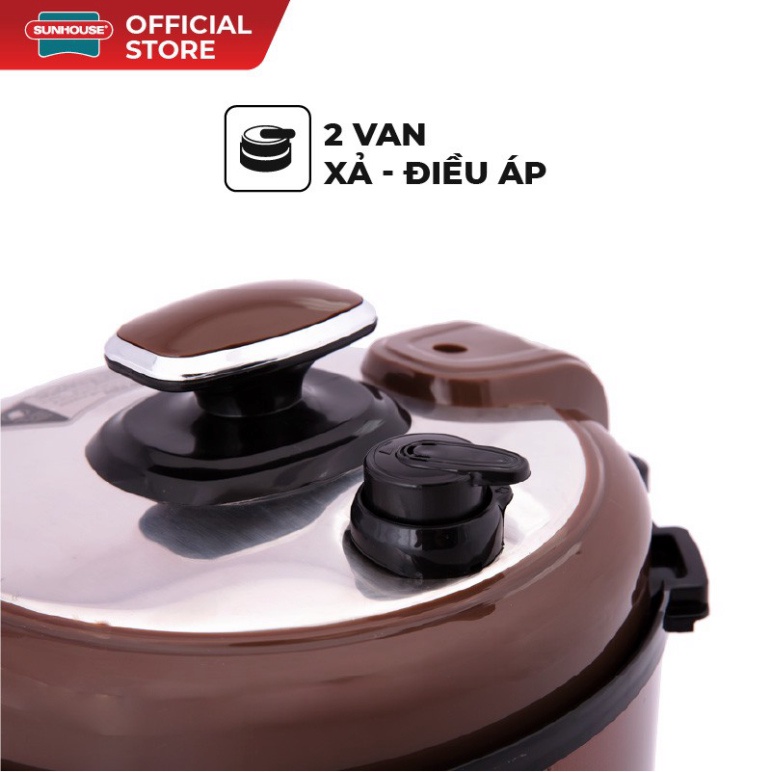 Nồi áp suất điện đa năng sunhouse SH1550 Bảo hành chính hãng 12 tháng