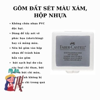 Gôm Faber Castell - Gôm tẩy chì, Gôm Đất sét Faber
