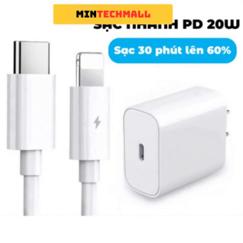 Sạc nhanh PD 20W bảo hành 12 tháng TECHHIGH