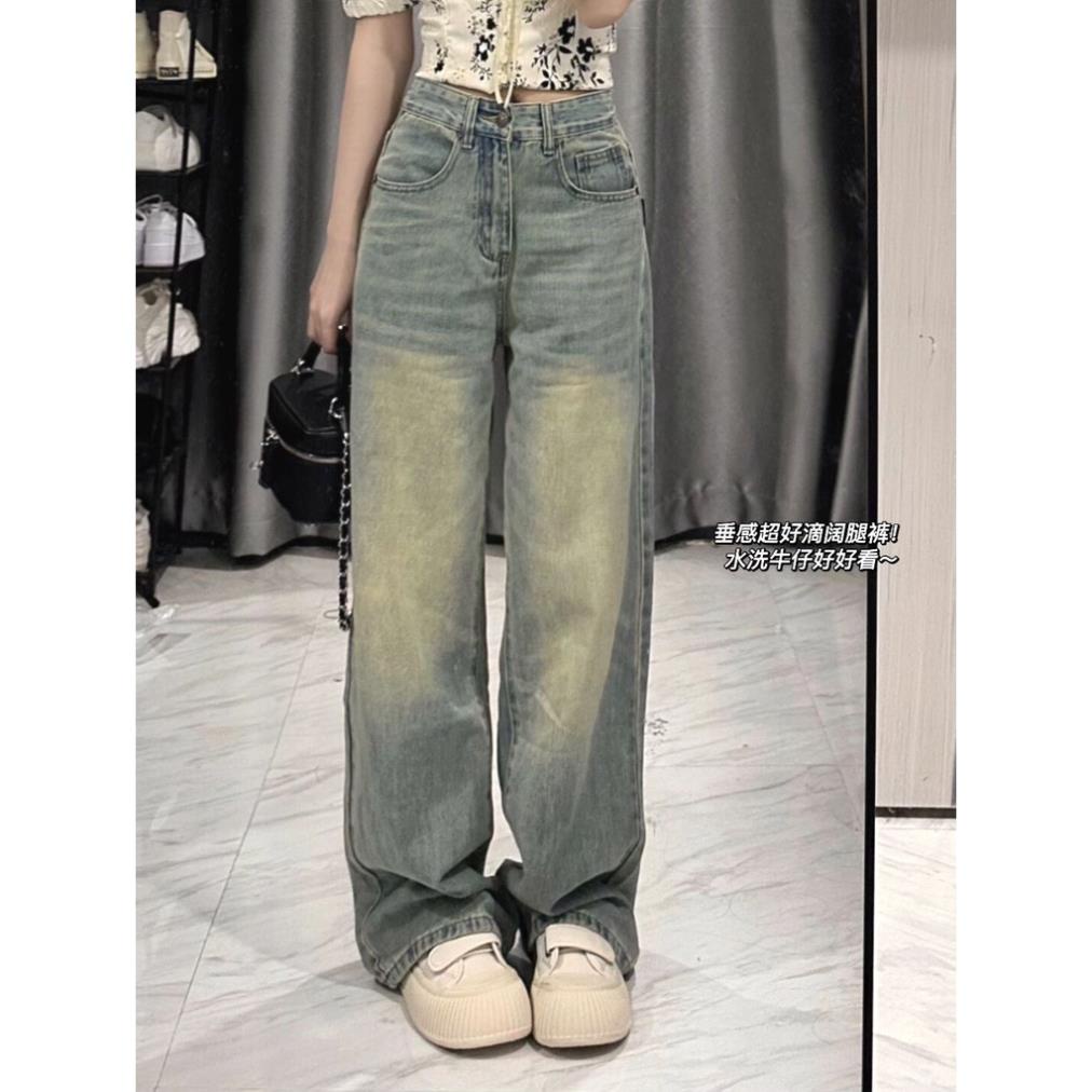 Quần Jeans Nữ Ống Rộng Chất Denim Cao Cấp, Quần Bò Nữ Ống Xuông Hottrend 2023 QC28 | BigBuy360 - bigbuy360.vn