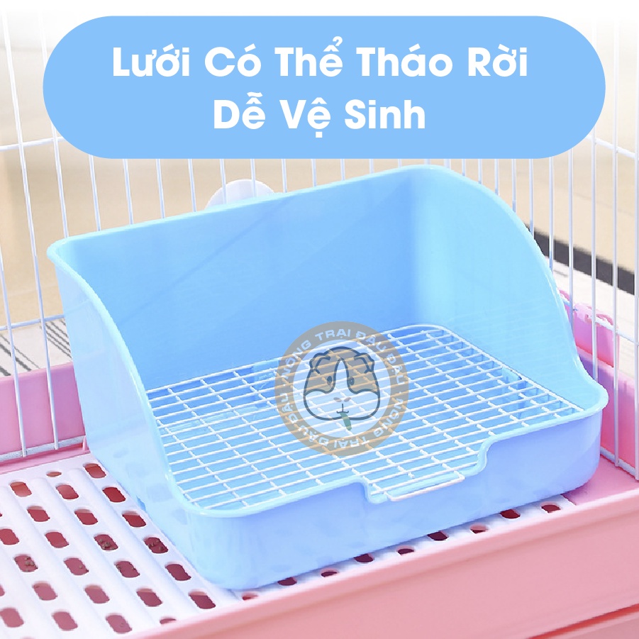 Khay Vệ Sinh Cho Thỏ, Bọ Ú, Chinchilla Size Trung