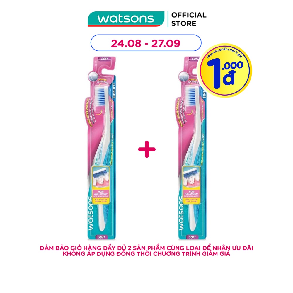 Bàn Chải Đánh Răng Nhạy Cảm Watsons Loại Mềm 1 Cây