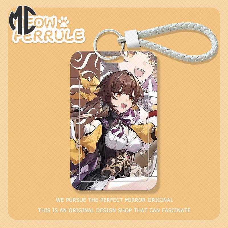 （MC）Đựng thẻ học sinh Honkai: Star Rail  Luocha Hook Blade Dan Heng Bộ thẻ trượt thẻ ăn thẻ xe buýt nữ