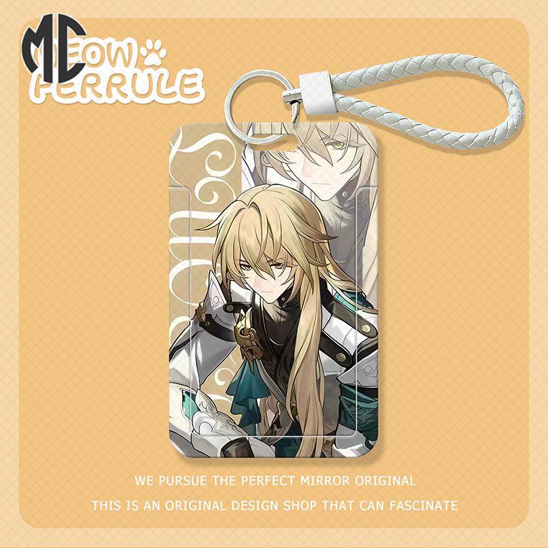 （MC）Đựng thẻ học sinh Honkai: Star Rail  Luocha Hook Blade Dan Heng Bộ thẻ trượt thẻ ăn thẻ xe buýt nữ