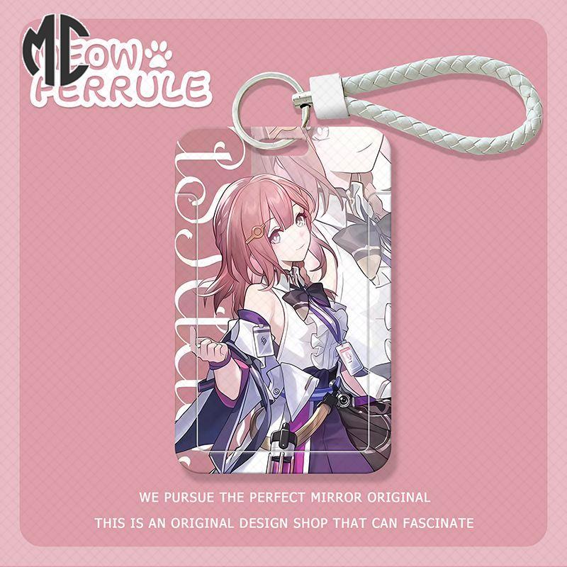 （MC）Đựng thẻ học sinh Honkai: Star Rail  Luocha Hook Blade Dan Heng Bộ thẻ trượt thẻ ăn thẻ xe buýt nữ