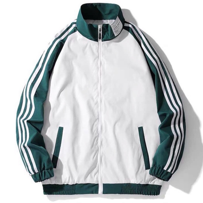 Áo Khoác Adidas 3 Sọc Bản Cao Cấp Logo Thêu-Áo Khoác Adidas Hàng Đẹp Chuẩn Form Cao Cấp