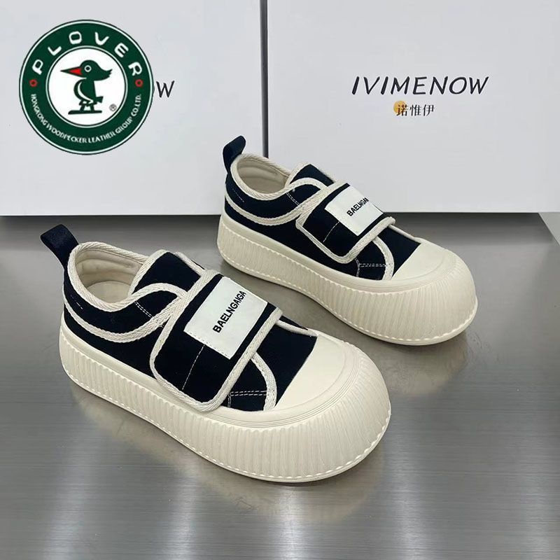 Giày Thể Thao Vải canvas Đế Dày Thời Trang Cá Tính Cho Nữ