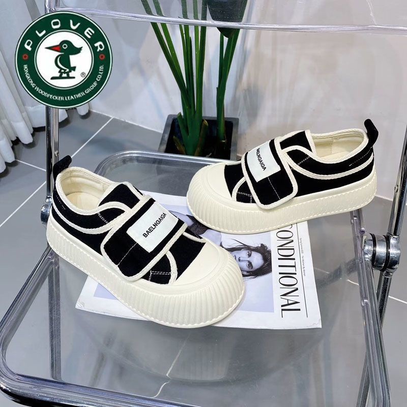 Giày Thể Thao Vải canvas Đế Dày Thời Trang Cá Tính Cho Nữ