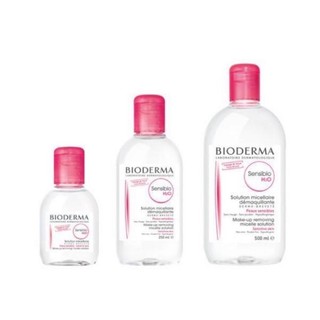 Nước tẩy trang Bio derma Màu Hồng , nắp nhấn xanh 500ml Hongspa.oficial