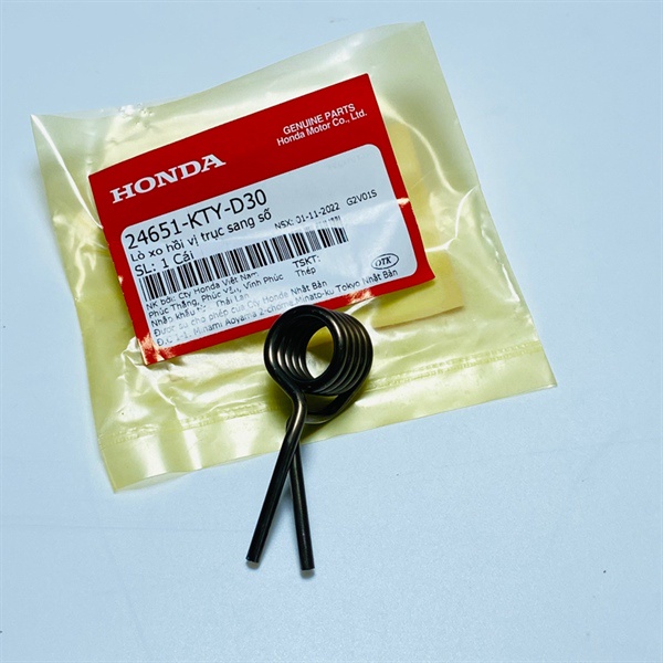 Lò xo hồi vị trục sang số Winner 150 / WinnerX Zin Honda - 24651KTYD30