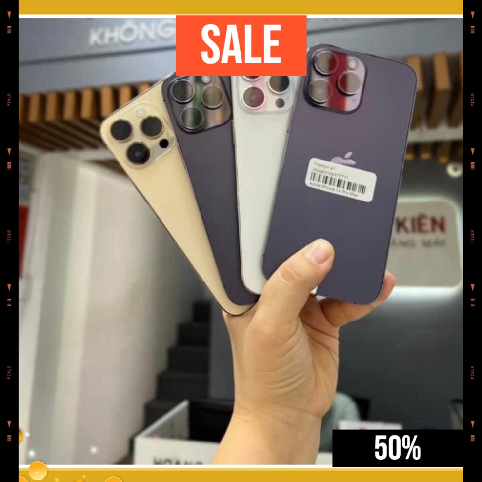 Điện thoại lp 14 pr0 max 128GB - like new 99% - bảo hành 12 tháng  moi