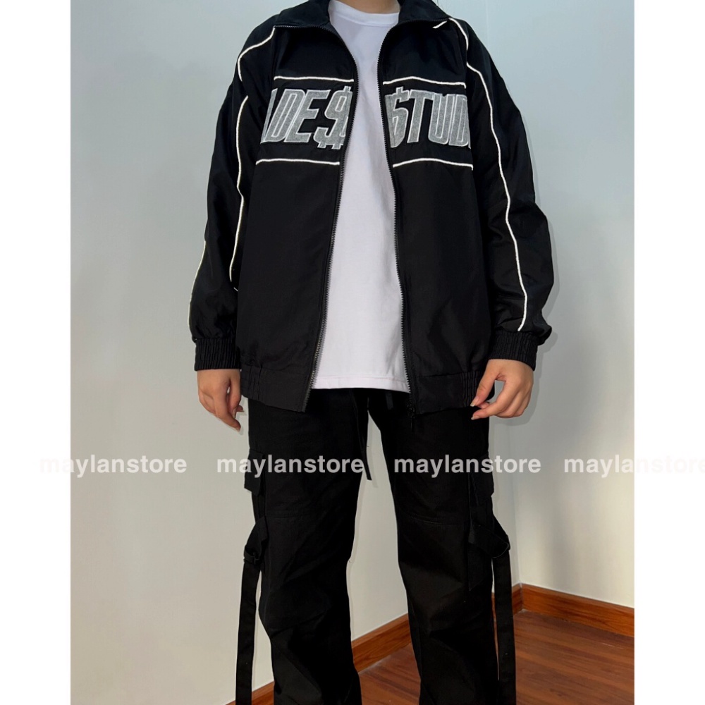 Áo Khoác Gió MLB Chất Dù 2 Lớp Cao Cấp - Áo Khoác Nam Nữ NY Logo Thêu Phong Cách Hàn Quốc Hottrend 2023