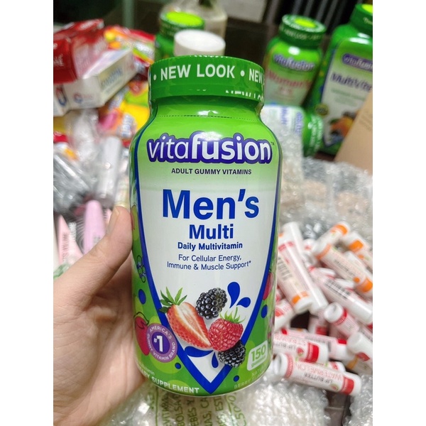 Kẹo dẻo Vitafusion Men’s Complete Multivitamin
