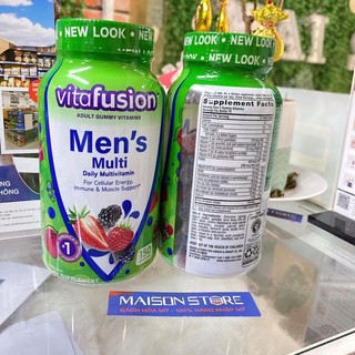 Kẹo dẻo Vitafusion Men’s Complete Multivitamin