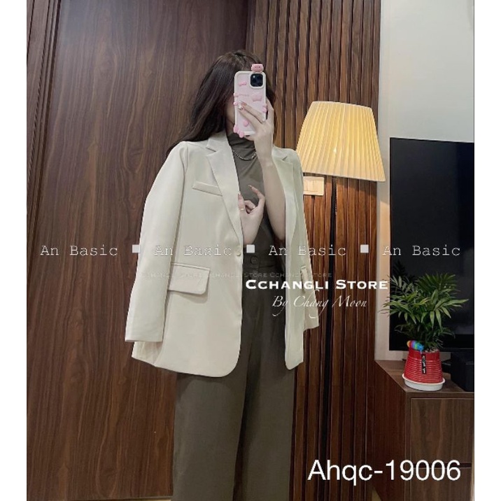 Áo khoác vest BOILING Quảng Châu có đệm vai 2 lớp ba cúc thẳng sau lưng dày dặn đứng form cao cấp 19006 | BigBuy360 - bigbuy360.vn