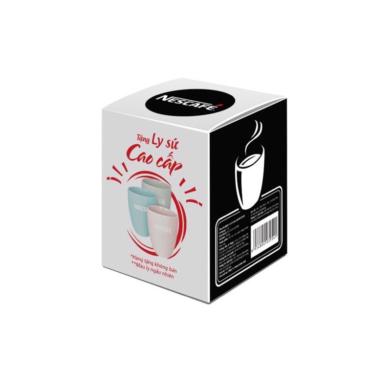 Nguyên chất Bịch 46 gói Cà phê rang vị rang đậm NESCAFE