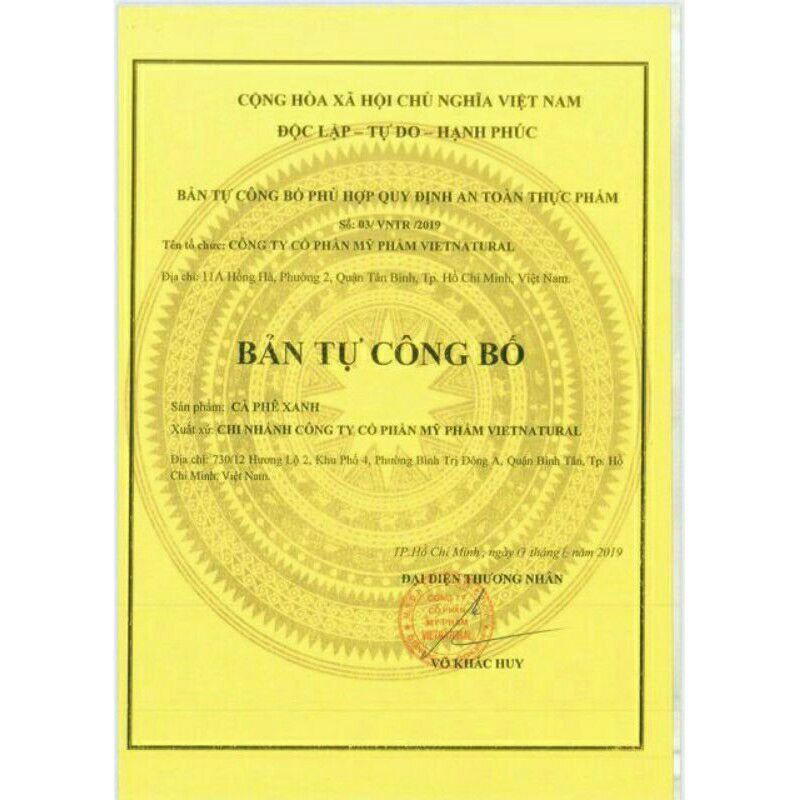 Đặc sản TN Cà phê xanh hộp 30 gói