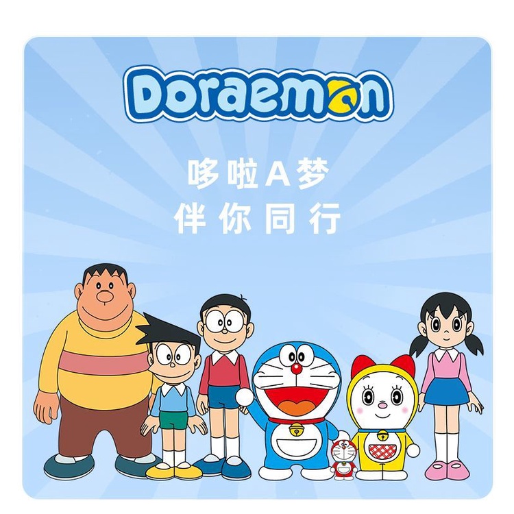 Doraemon Bộ Đồ Ngủ Tay Dài In Họa Tiết Hoạt Hình Doremon Dễ Thương Thời Trang Xuân Thu Cho Nữ