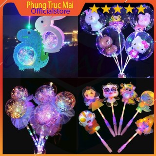 Đèn trung thu, lồng đèn trung thu, gậy phát sáng cầm tay phát sáng hít hot 2023, gậy phát sáng quả cầu pha lê đèn nhấp n