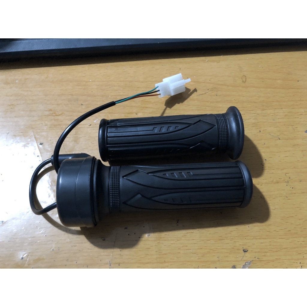 Tay ga xe đạp điện cao su không nút