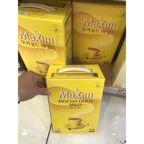 Đặc sản TN Cà phê hàn quốc maxim hàn quốc 100 gói date 31/10/2024