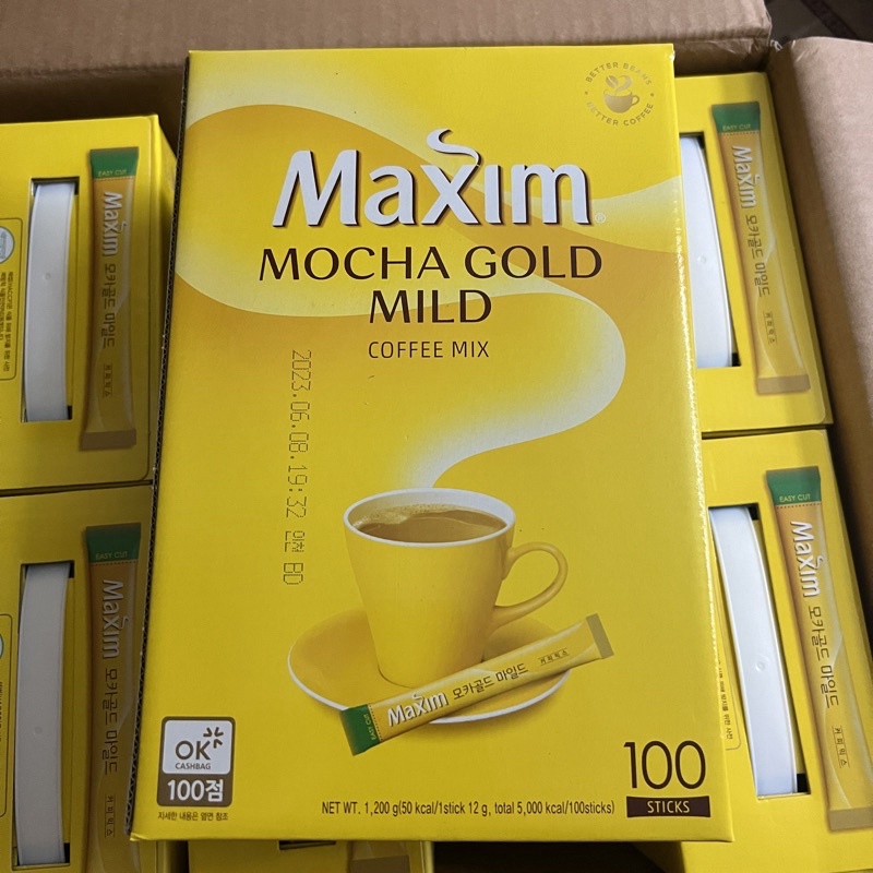 Đặc sản TN Cà phê hàn quốc maxim hàn quốc 100 gói date 31/10/2024