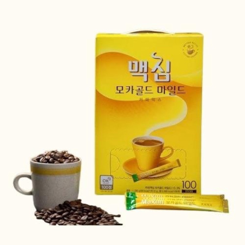 Đặc sản TN Cà phê hàn quốc maxim hàn quốc 100 gói date 31/10/2024