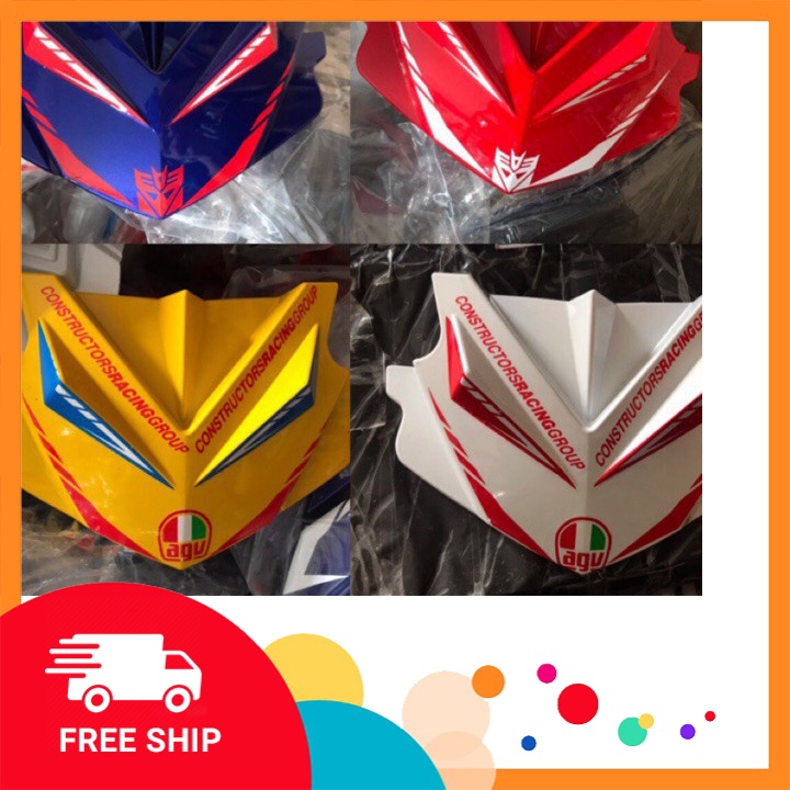 Ốp Mào Exciter 150 - Mão Sừng Exciter Lắp Chế Các Loại Xe