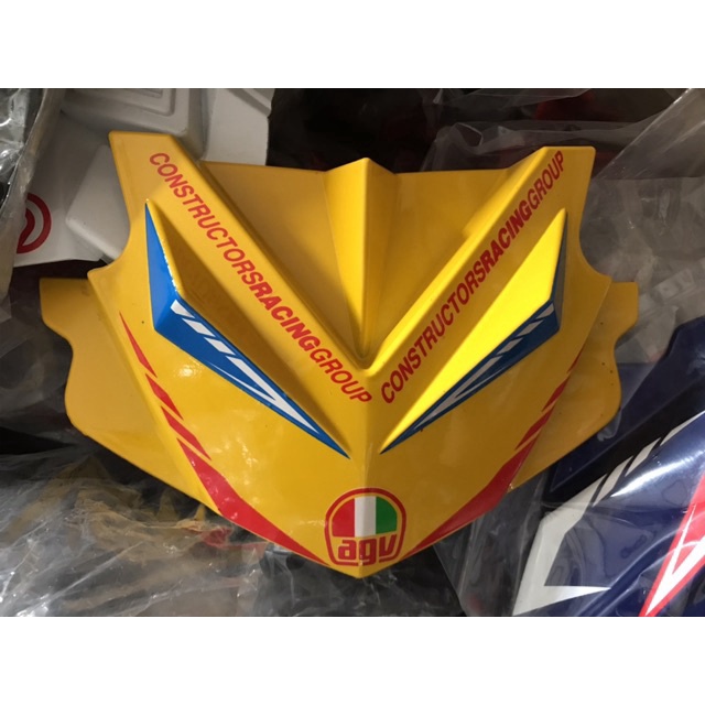 Ốp Mào Exciter 150 - Mão Sừng Exciter Lắp Chế Các Loại Xe