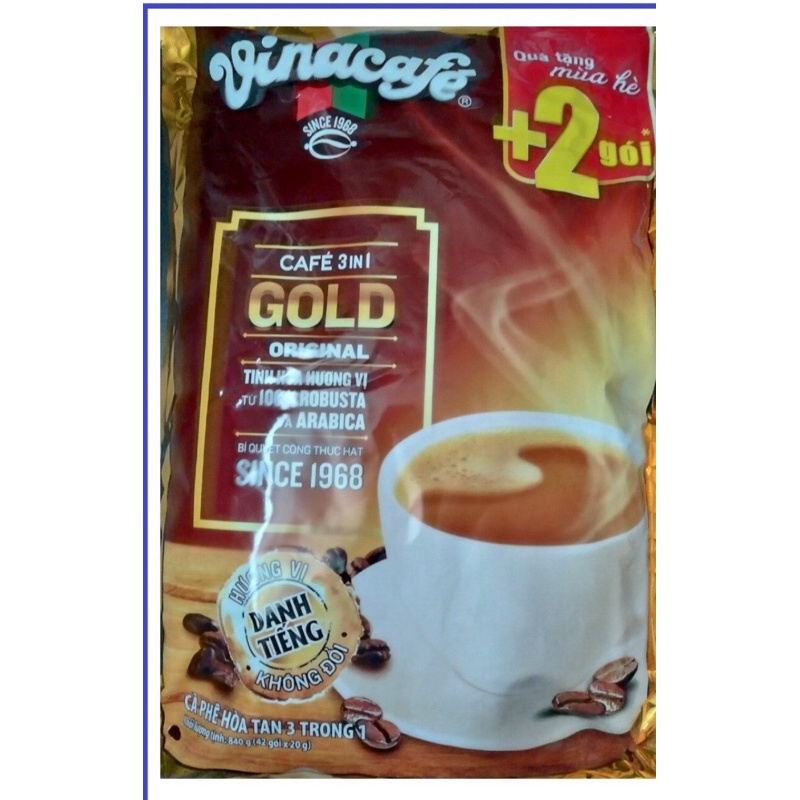 Đặc sản TN Vinacafe 3 in 1 bịch tiết kiệm 40 gói & 24gói/ bịch